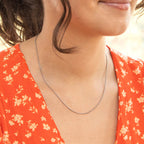 18K W Gold  Chain (Size - 20),  Gold Wt. 2.9 Gms