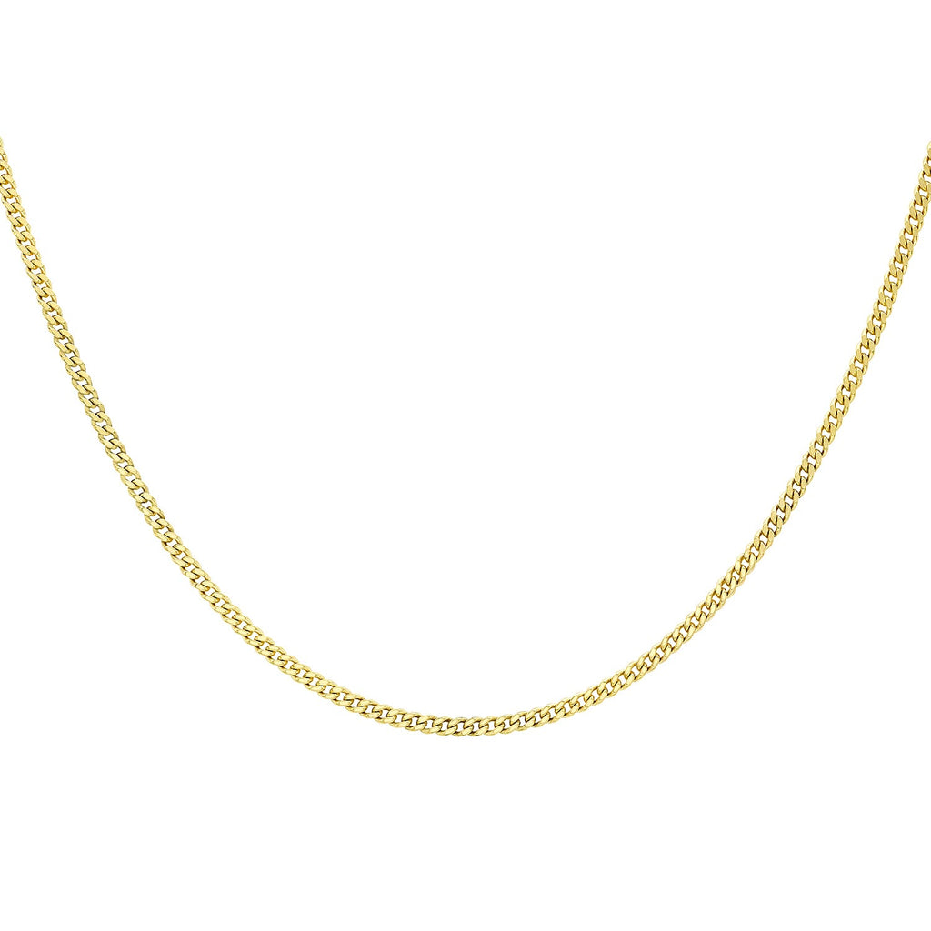 18K Yellow Gold  Chain (Size - 18),  Gold Wt. 0.7 Gms