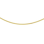 18K Yellow Gold  Chain (Size - 17),  Gold Wt. 3.9 Gms