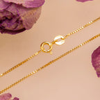 18K Yellow Gold  Chain (Size - 20),  Gold Wt. 2.9 Gms