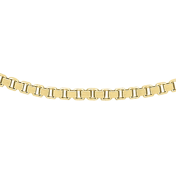 ILIANA 18K Yellow Gold 0.6mm Venetian Box Chain 16 Inch 7192371 1