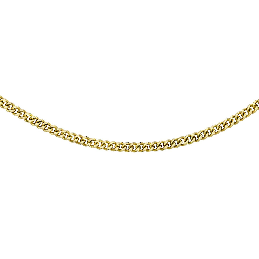 18K Yellow Gold  Chain (Size - 20),  Gold Wt. 3.8 Gms