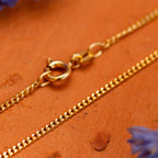 18K Yellow Gold  Chain (Size - 20),  Gold Wt. 3.8 Gms