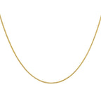 18K Yellow Gold  Chain (Size - 18),  Gold Wt. 2.4 Gms
