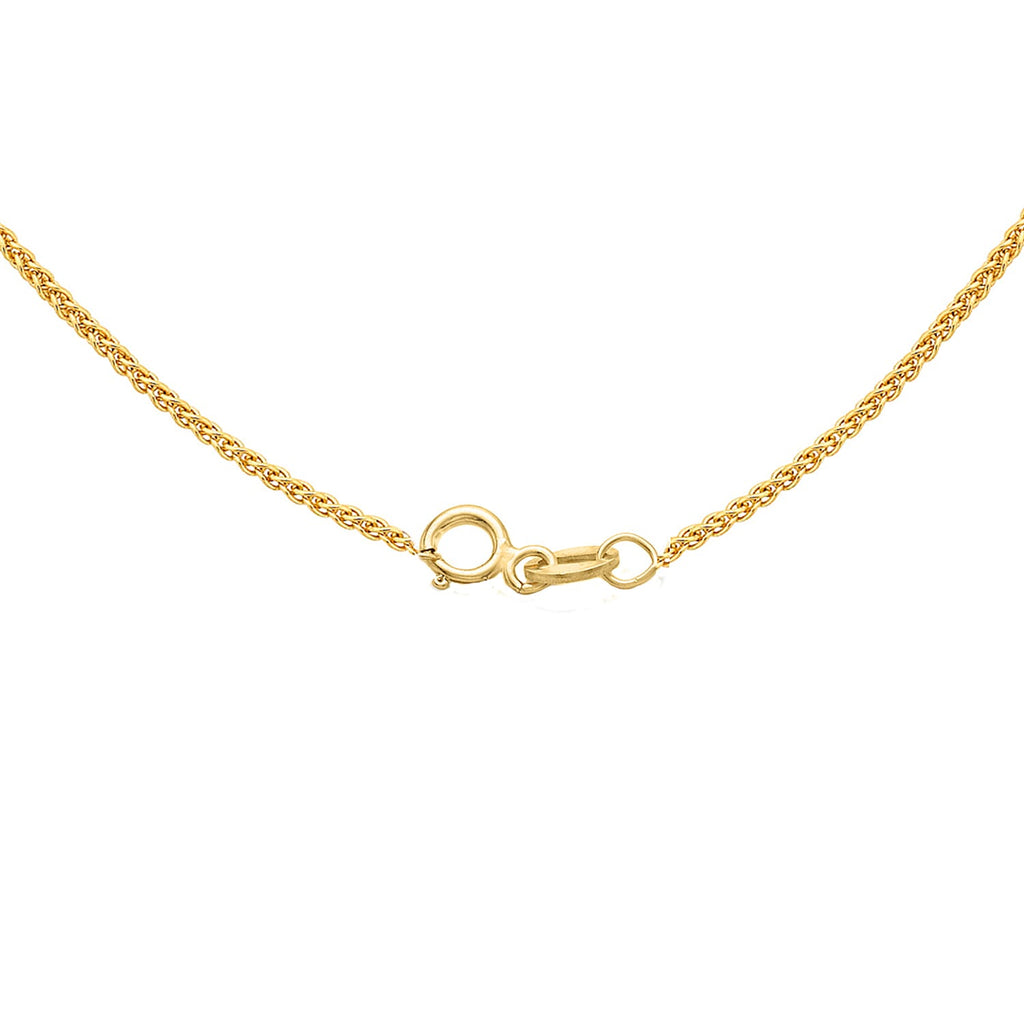18K Yellow Gold  Chain (Size - 18),  Gold Wt. 2.4 Gms