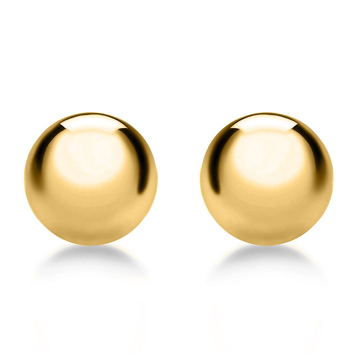 ILIANA 18K Yellow Gold 8mm Ball Stud Earrings 7190224 0