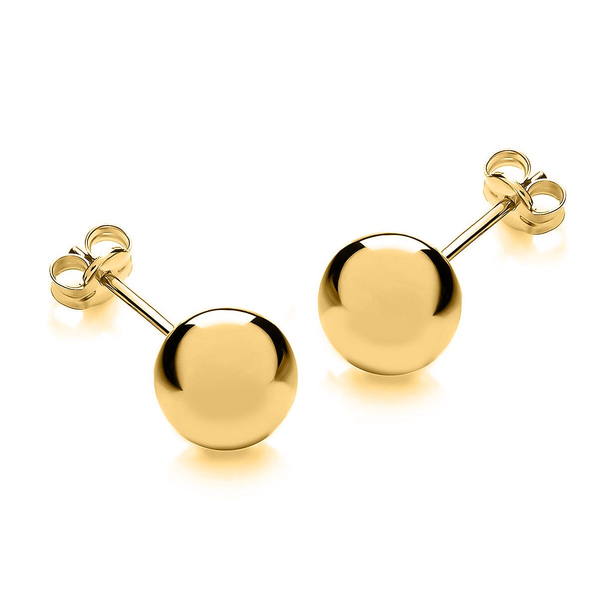 ILIANA 18K Yellow Gold 8mm Ball Stud Earrings 7190224 4