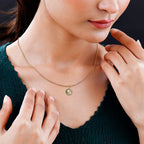 ILIANA 18K Yellow Gold AAA Golden South Sea Pearl Pendant