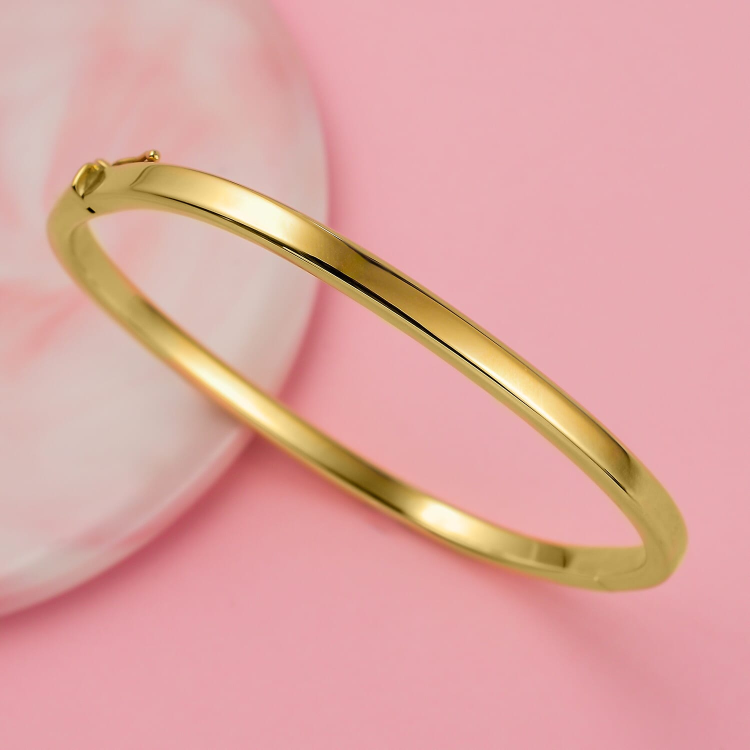 ILIANA 18K Yellow Gold  Bangle (Size - 7), Gold Wt. 9.50 Gms 7670251 1