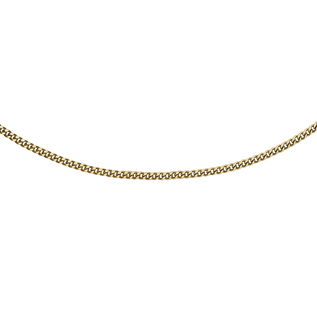 18K Yellow Gold  Chain (Size - 16),  Gold Wt. 1 Gms