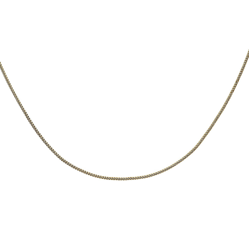 18K Yellow Gold  Chain (Size - 16),  Gold Wt. 1 Gms