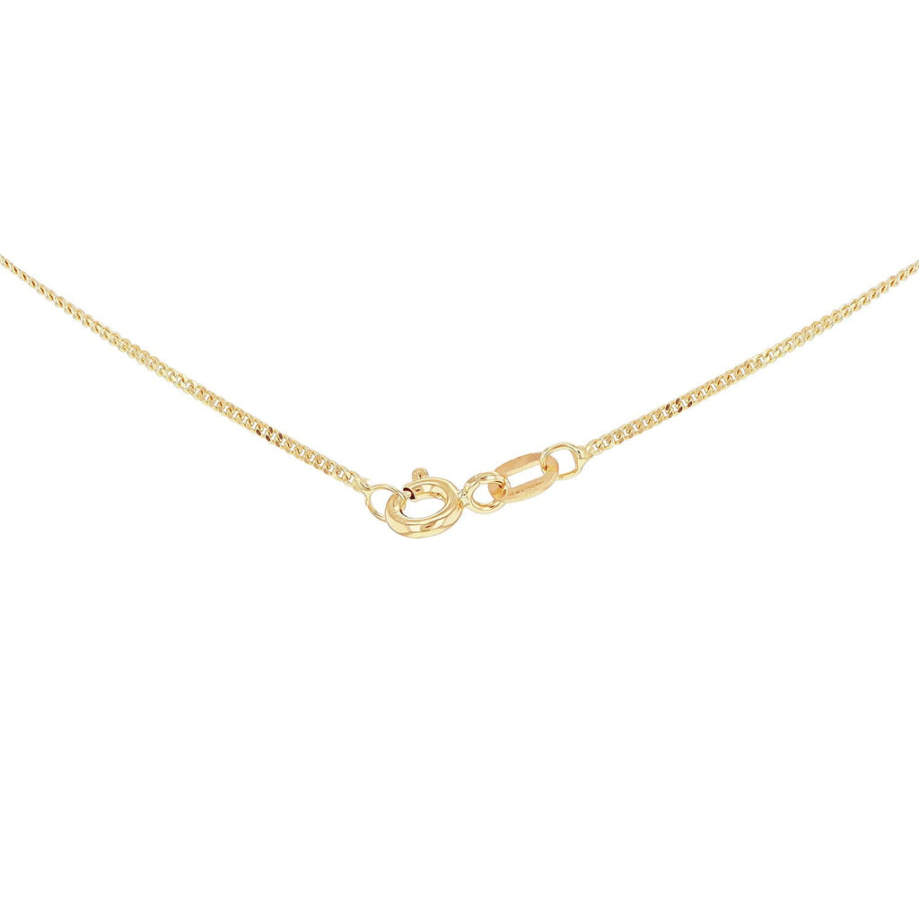 18K Yellow Gold  Chain (Size - 16),  Gold Wt. 1.6 Gms