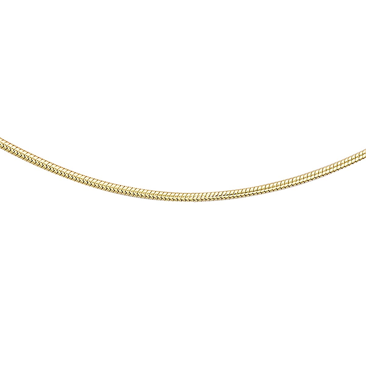 ILIANA 18K Yellow Gold Mini Round Snake Chain 20 Inch 7574863 0