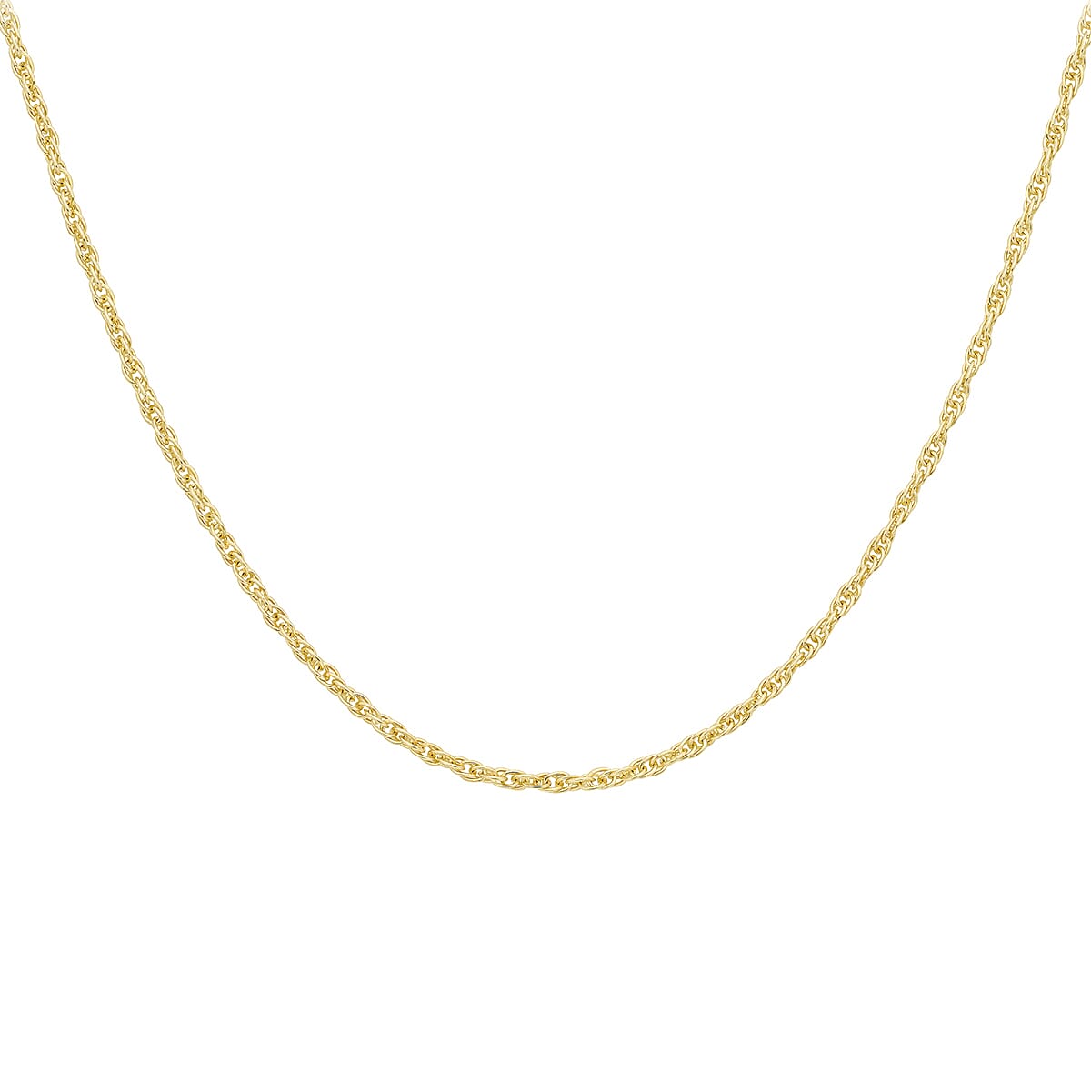 ILIANA 18K Yellow Gold Prince Of Wales Chain 18 Inch 7192322 0