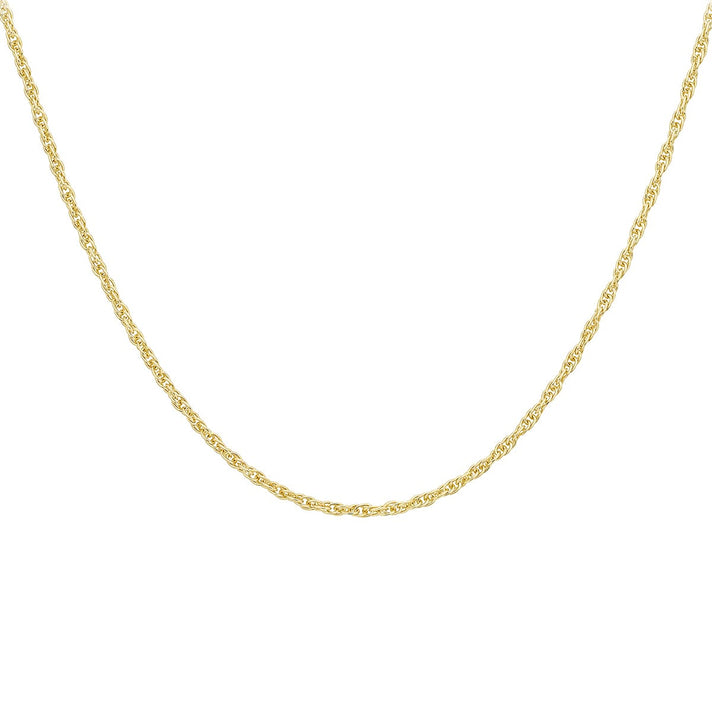 ILIANA 18K Yellow Gold Prince Of Wales Chain 18 Inch 7192322 1