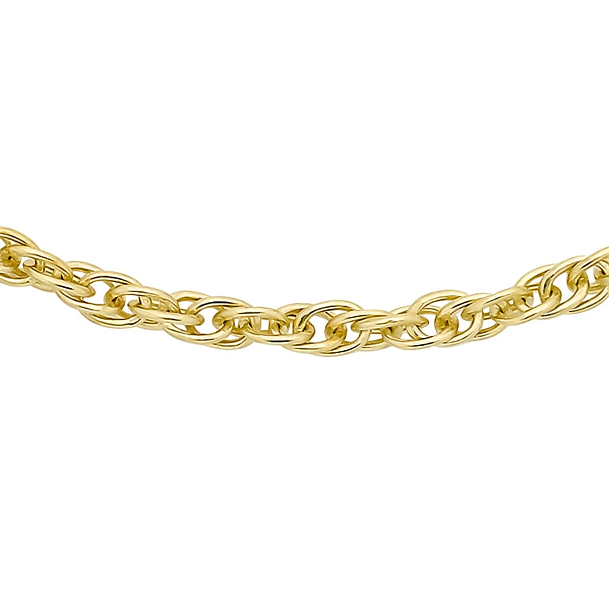 ILIANA 18K Yellow Gold Prince Of Wales Chain 18 Inch 7192322 1