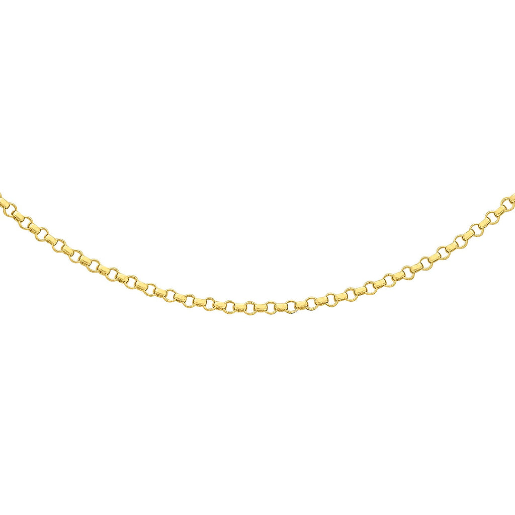 18K Yellow Gold  Chain (Size - 20),  Gold Wt. 2.1 Gms