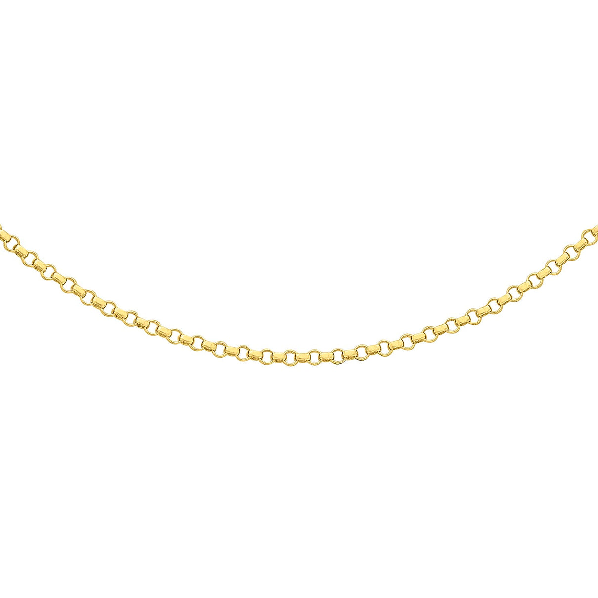 ILIANA 18K Yellow Gold Round Belcher Chain 20 Inch 7570501 0