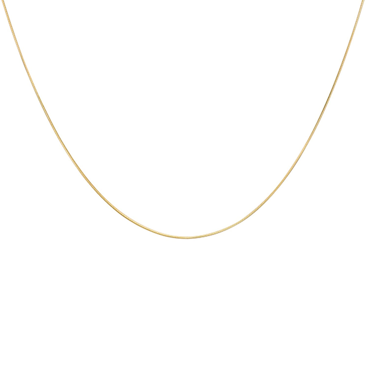ILIANA 18K Yellow Gold Round Snake Chain 18 Inch 3.5g 7574581 3