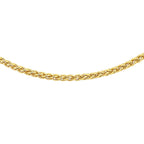 18K Yellow Gold  Chain (Size - 20),  Gold Wt. 2.9 Gms