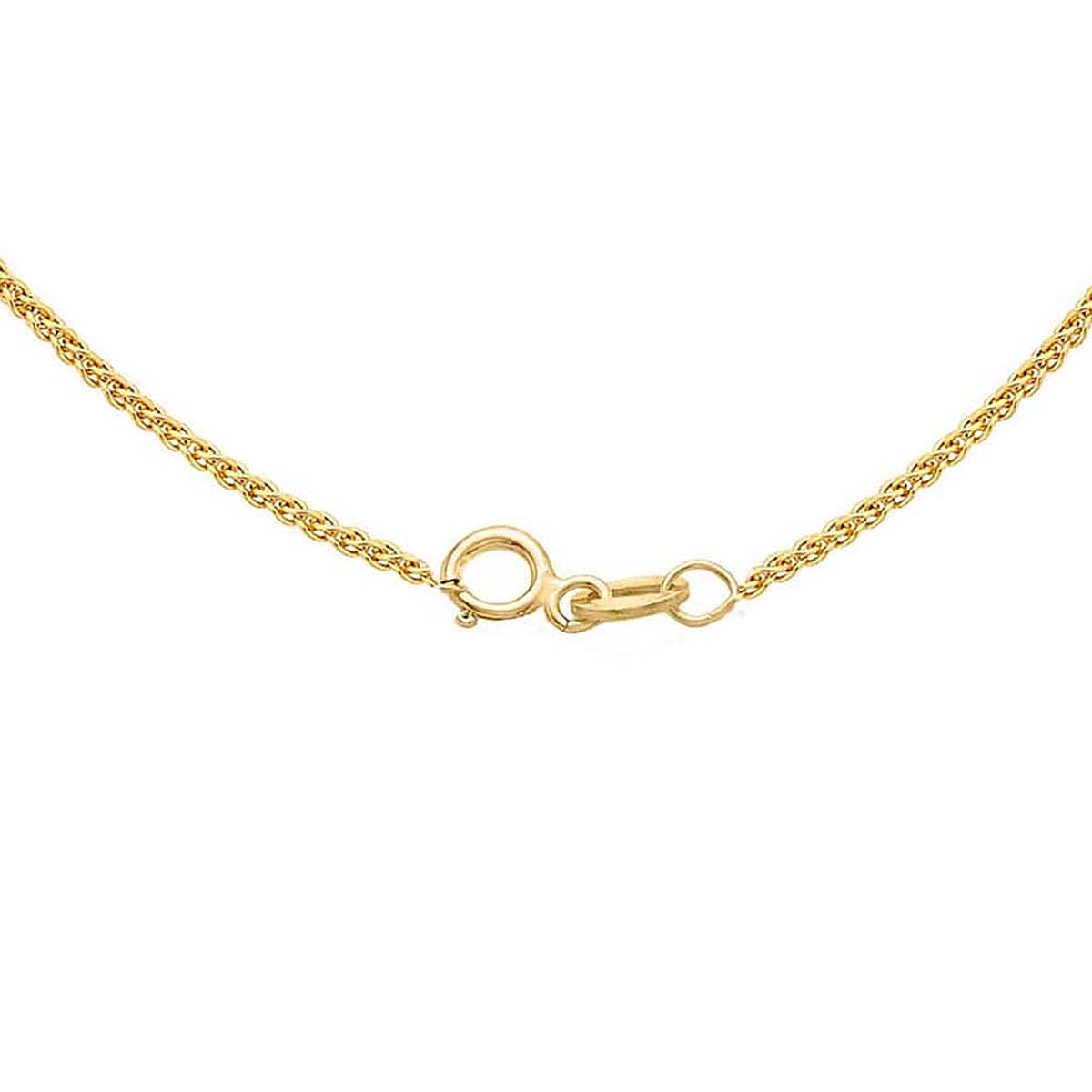 ILIANA 18K Yellow Gold Spiga Chain 20 Inch 7575093 2