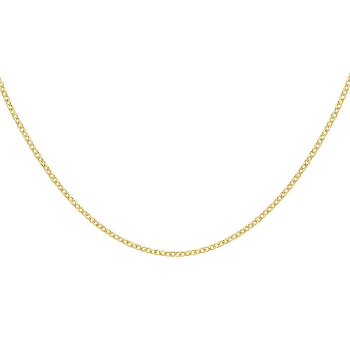 18K Yellow Gold Trace Chain 16 Inch 7575378 2
