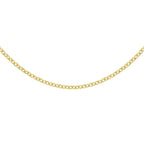 18K Yellow Gold  Chain (Size - 18),  Gold Wt. 2.6 Gms