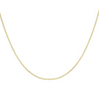 18K Yellow Gold  Chain (Size - 18),  Gold Wt. 1.2 Gms