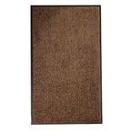 Machine Washable Anti Skid - Slip Door Mat (Size 50x80 cm) - Brown