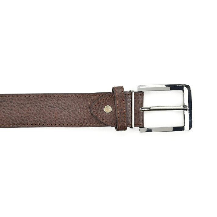 Mens Classic Leather Belt (Size M) - Light Brown 8284010 1