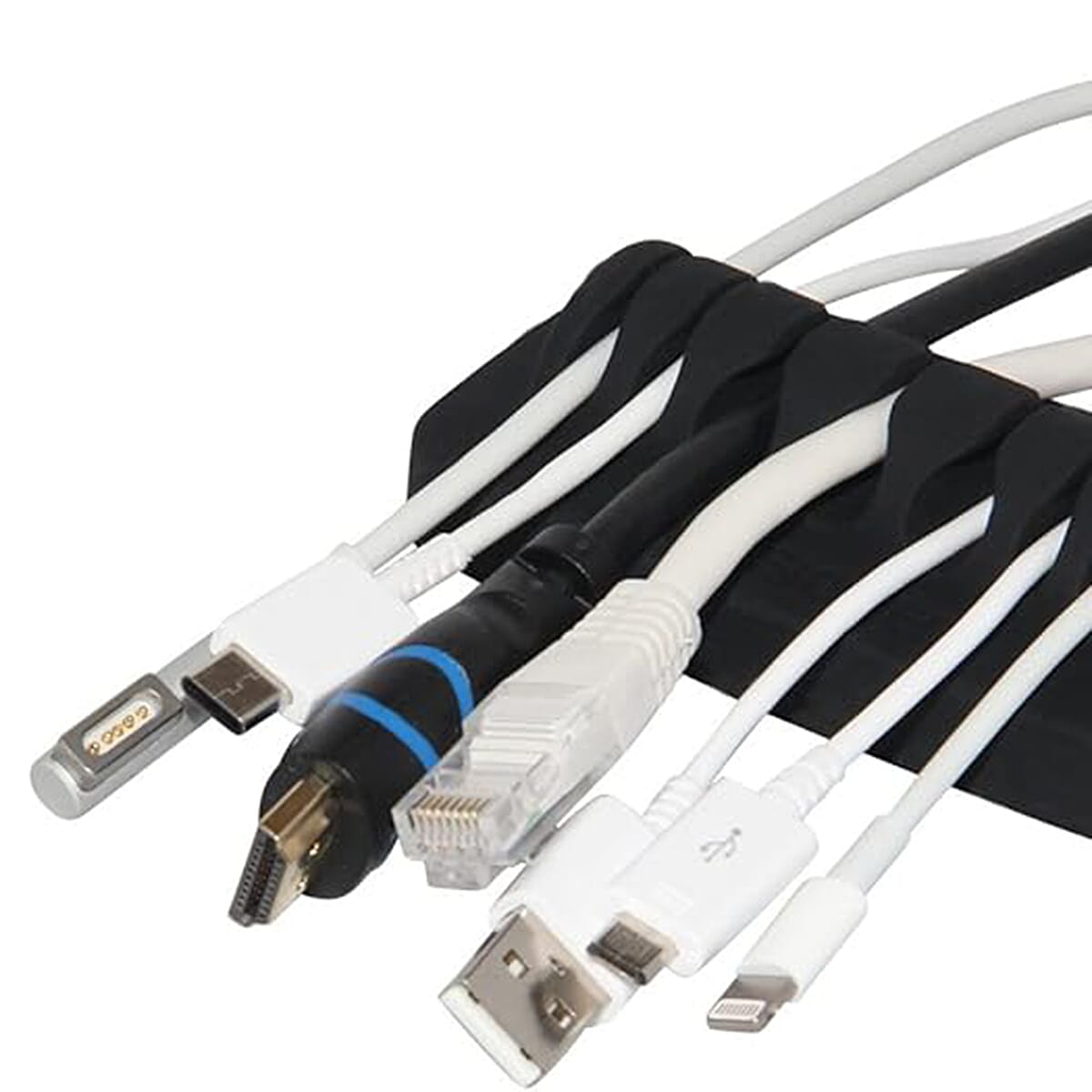 Compact and Weighted Cable Organiser for Office &amp; Home V32699972 0