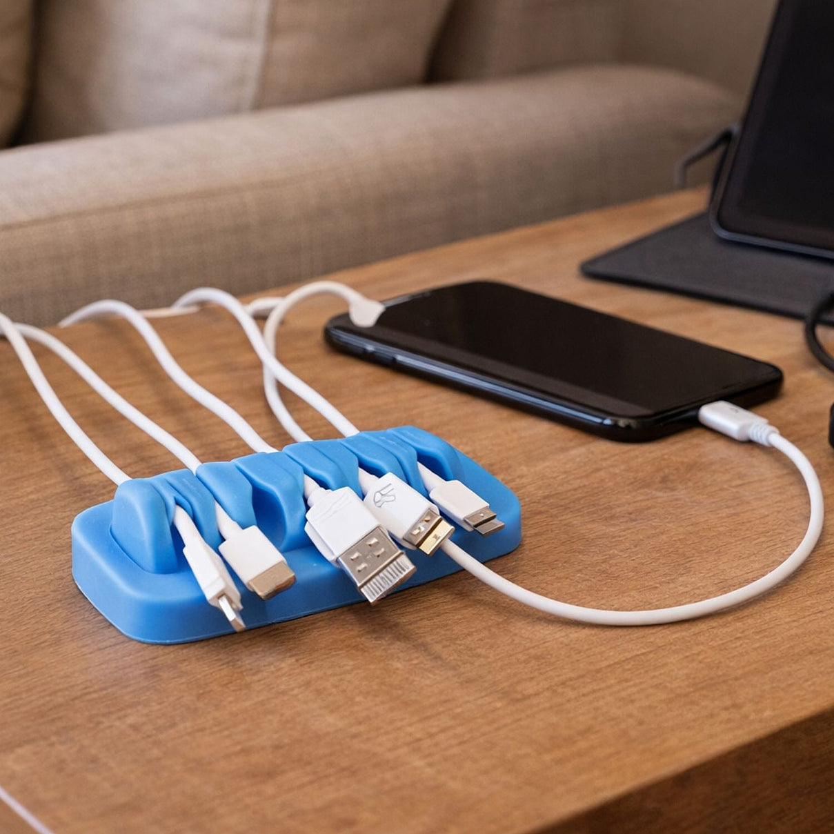 Compact and Weighted Cable Organiser for Office &amp; Home 8280739 0