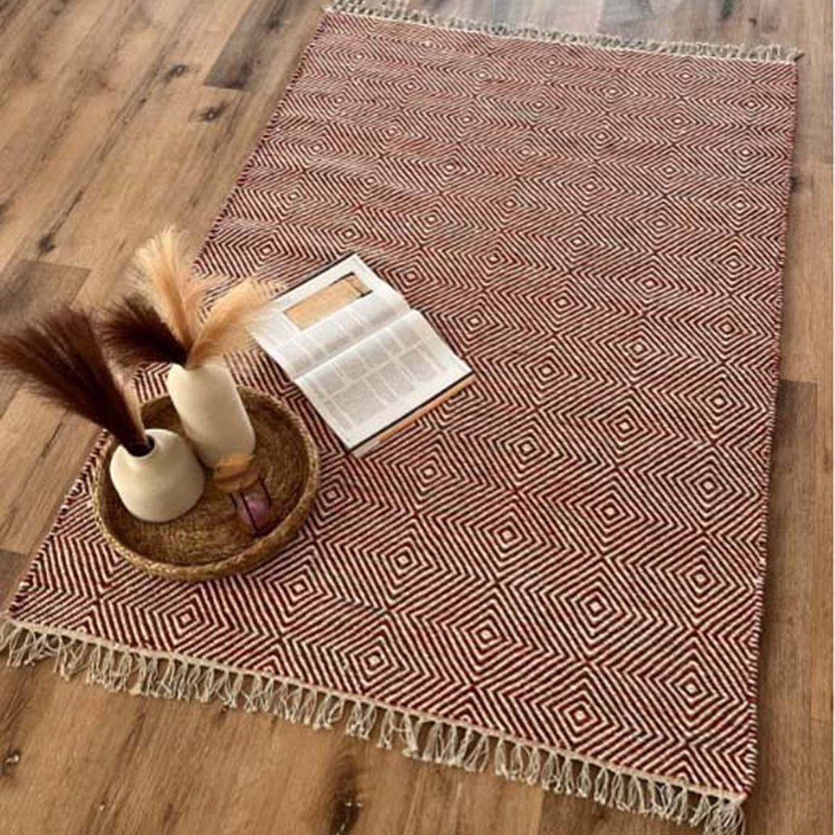 IW Special Wool Rug and Door Mat - Orange 8526844 0