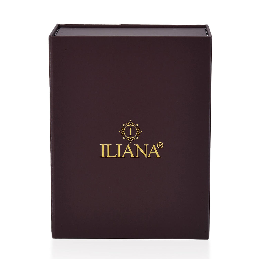 Iliana Earring Book Box (Size 13x10x5 cm) - Red