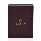 Iliana Earring Book Box (Size 13x10x5 cm) - Red