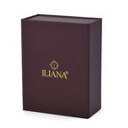 Iliana Earring Book Box (Size 13x10x5 cm) - Red