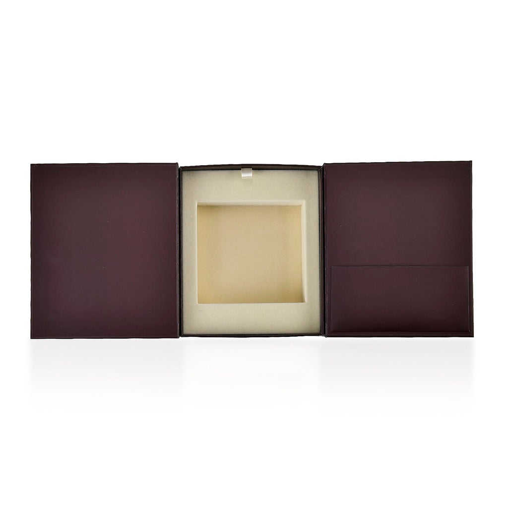 Iliana Pendant Necklace Book Box (Size 16.5x13.5x6 cm) - Red