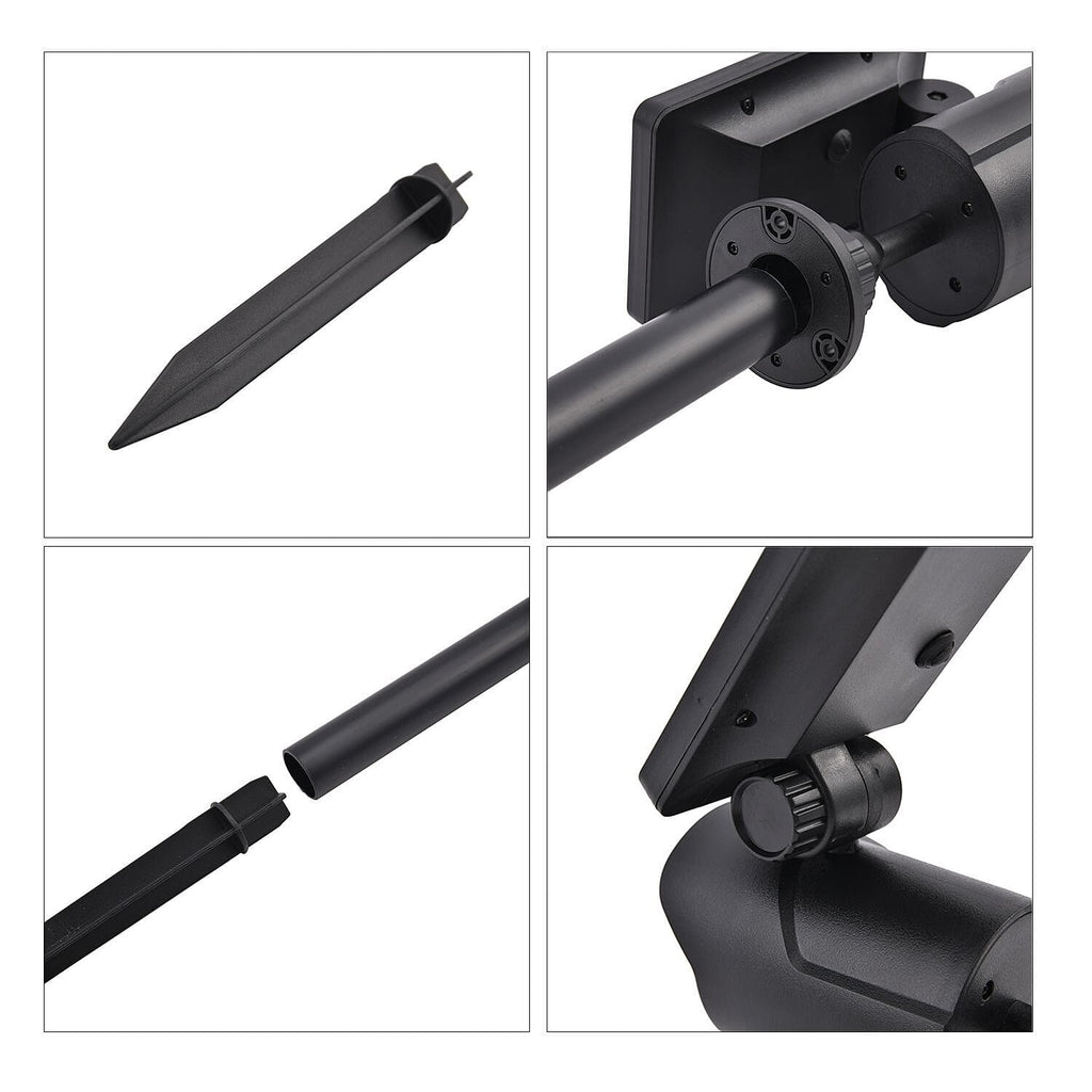 Motion Sensor Solar Charge-Sensor - Wall Light - Stake (Size 18x12x9 cm)