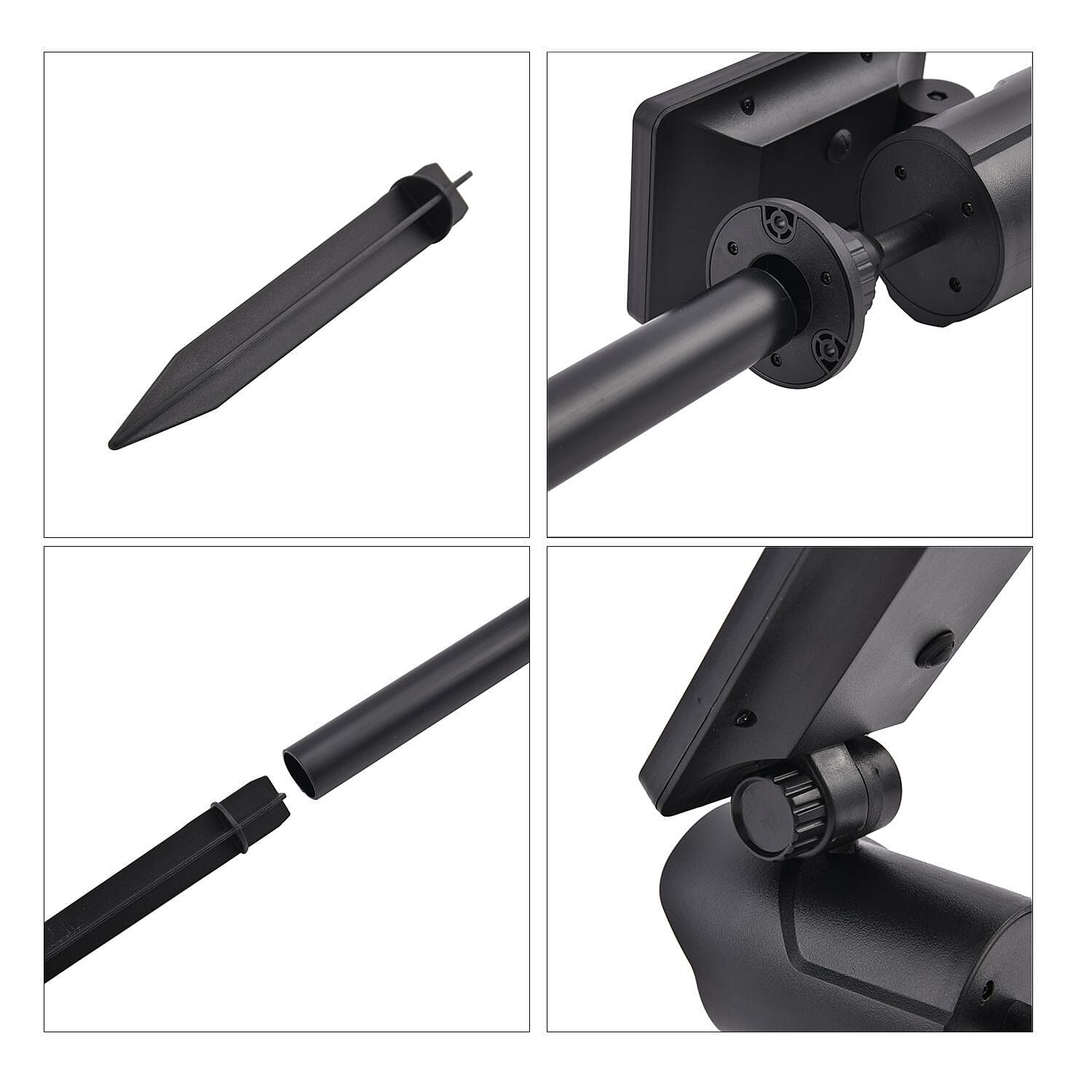 Motion Sensor Solar Charge-Sensor - Wall Light - Stake (Size 18x12x9 cm) 7282605 7