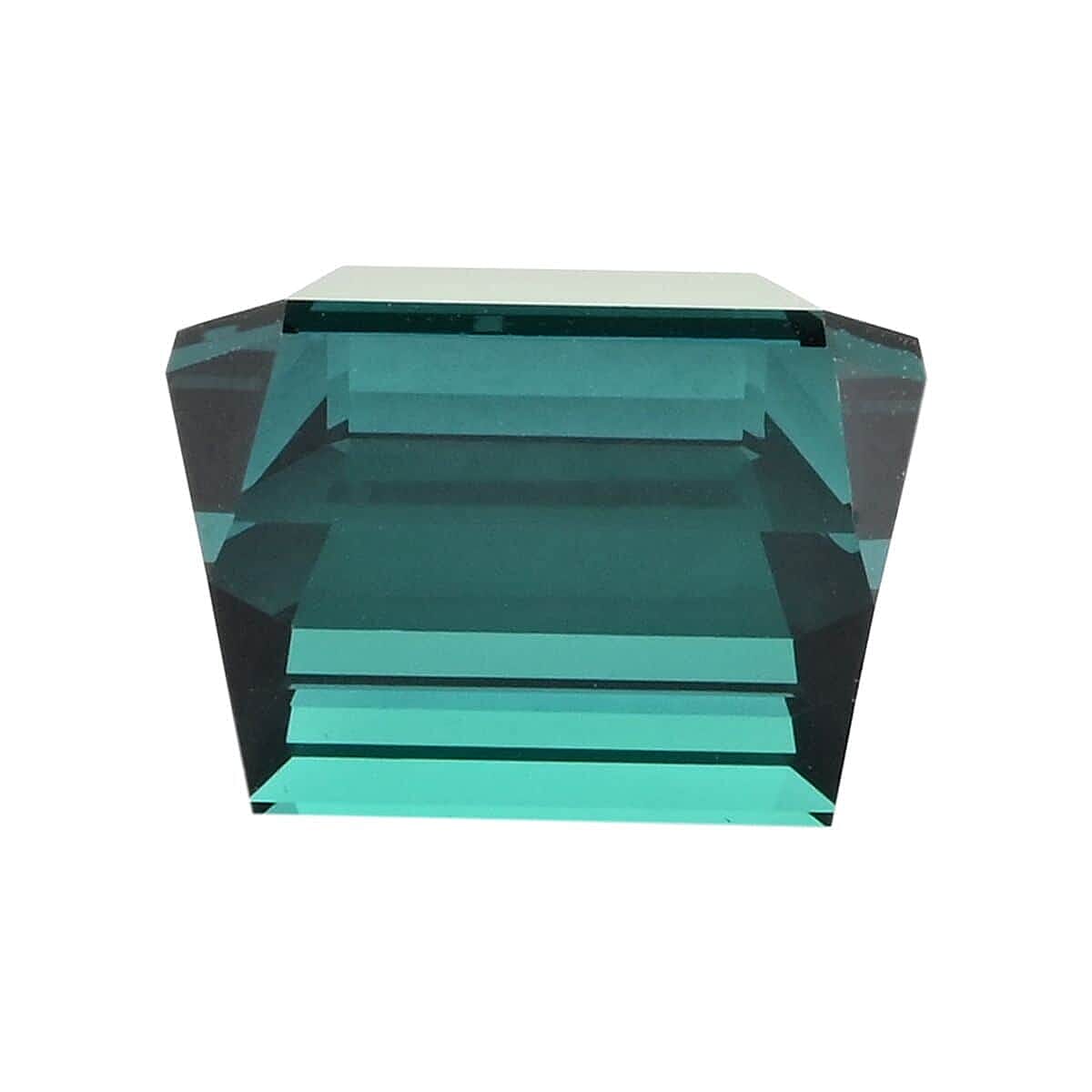 Certified &amp; Appraised 10.55 Ct. AAAA Indicolite Loose Gemstone in Octagon Shape 7755841 2