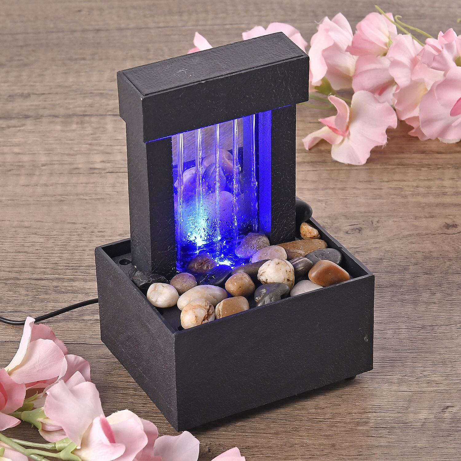 Mini Waterfall Fountain Decor 7543096 1