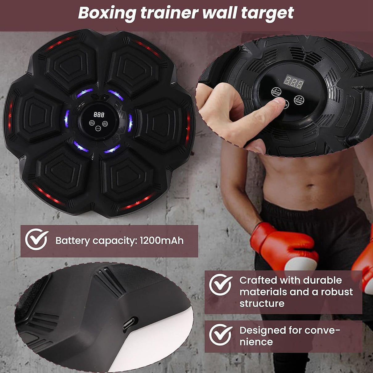 Smart LED Boxing Machine 8018982 2