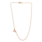 18K Vermeil Yellow Gold Plated Sterling Silver Necklace (Size 18), Silver Wt. 4.14 Gms.