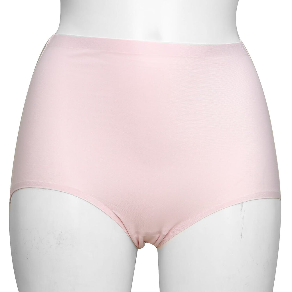 Smooth Laser Cut Full Breif Underwear (Size - Large) - Orchid Pink