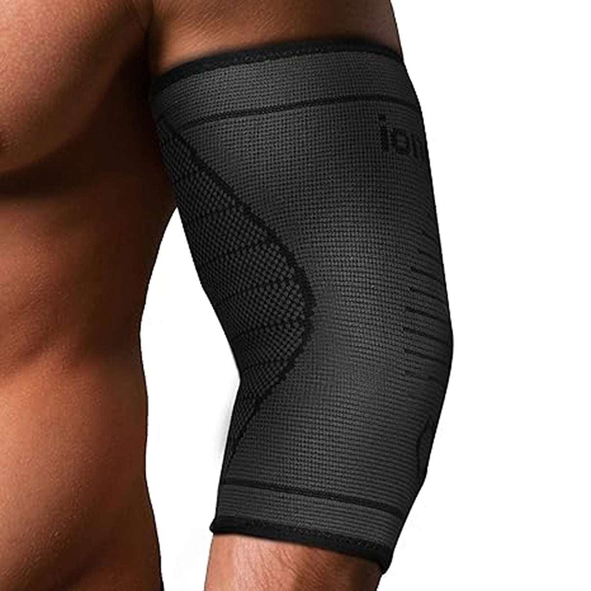 Ionocore Copper Elbow Compression Sleeve Support (Size L) - Grey 7771823 0