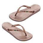 Ipanema Womens Slippers Anatomica Brilliant 21 (Size-3) - Rose Gold