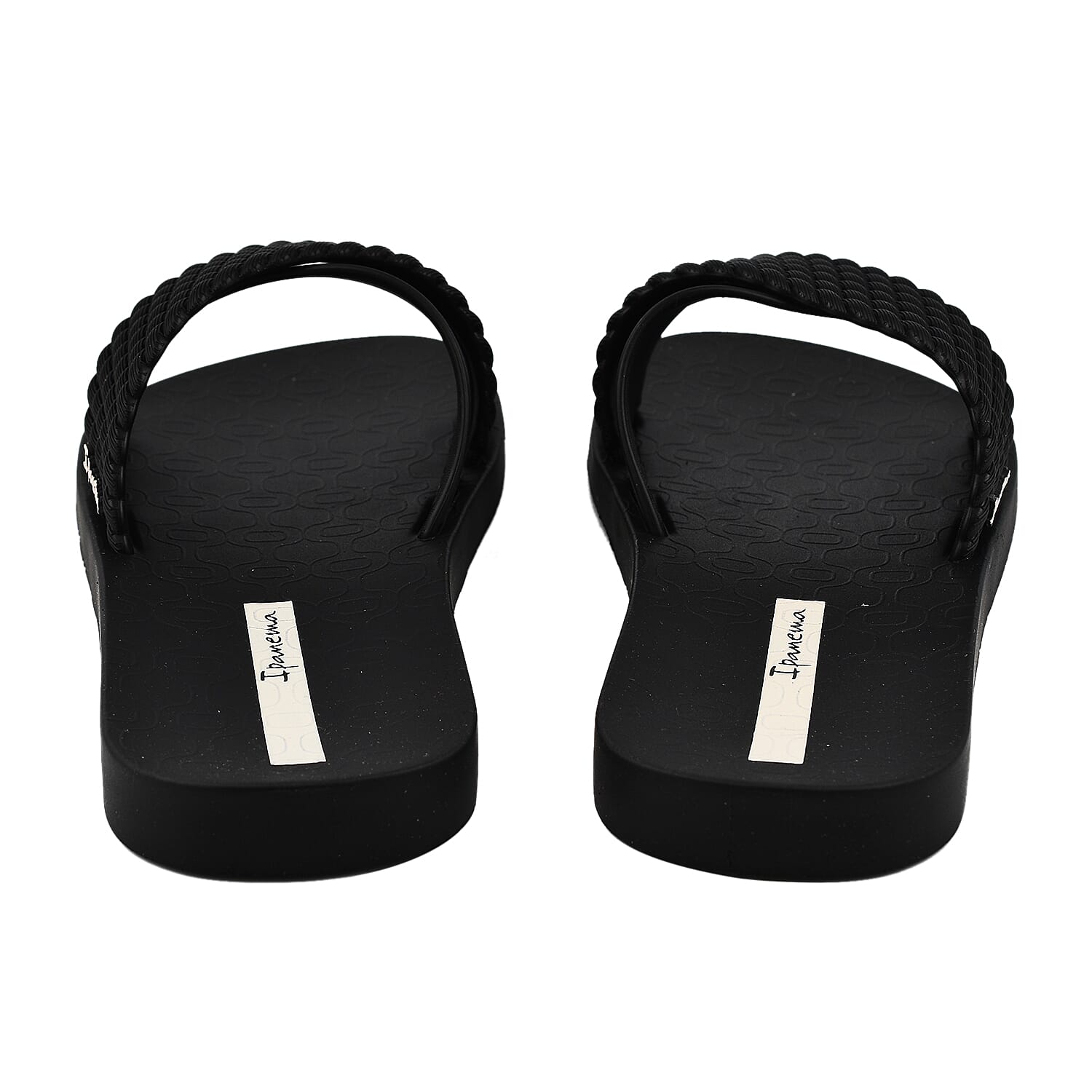 Ipanema Street Slide Rope Flat Sandals Black 6342689 3