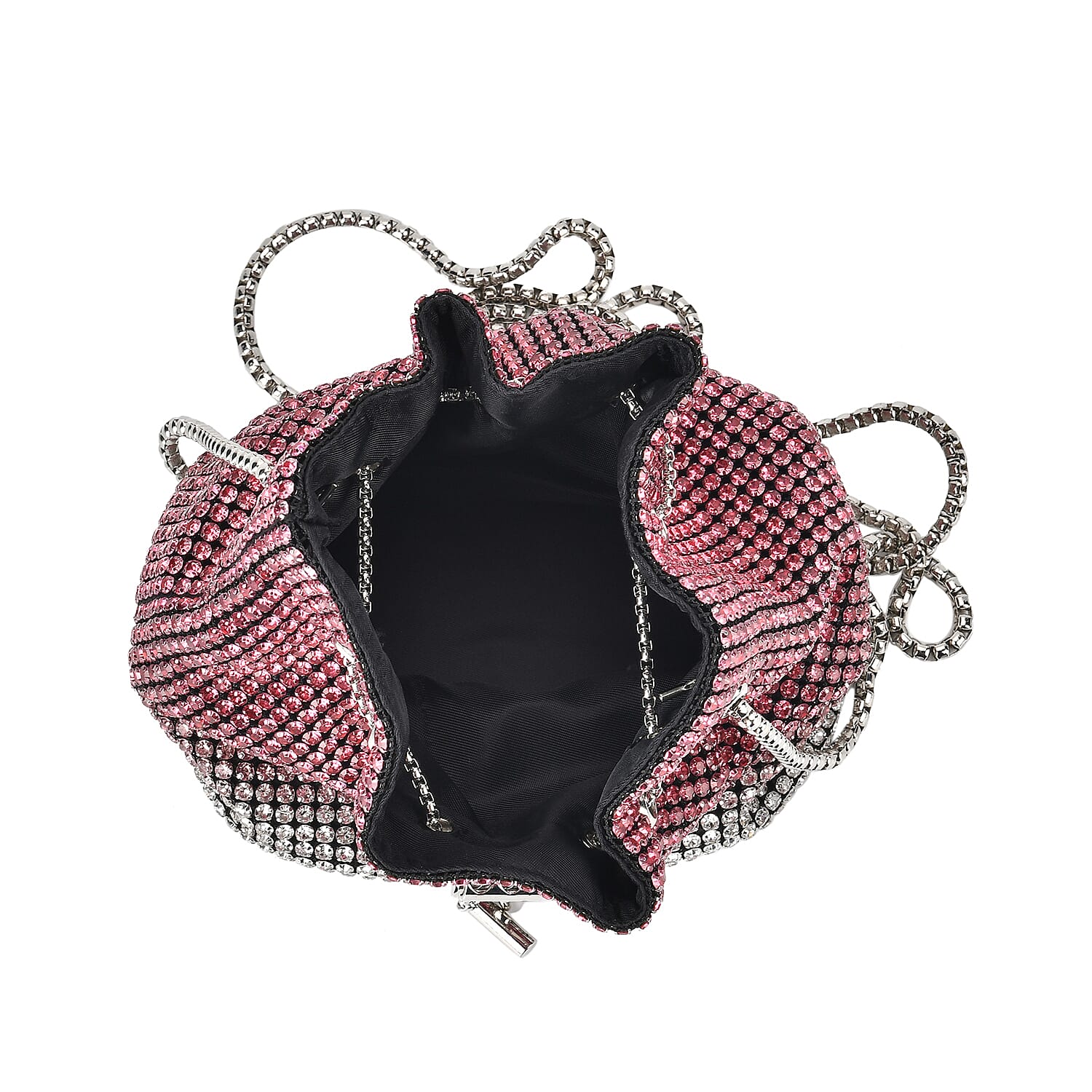 Rhinestone Black Golden Handbag 7737499 5