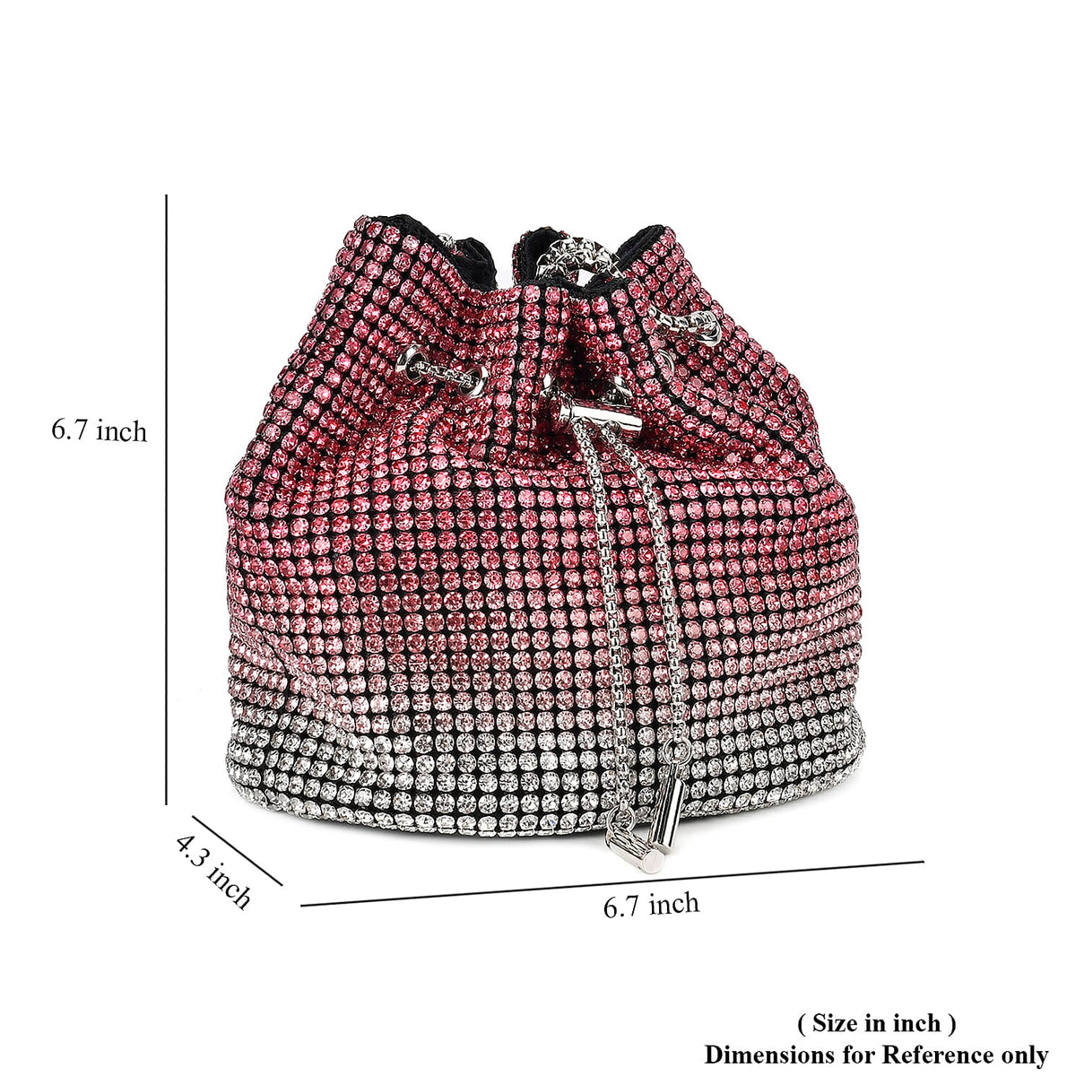 Rhinestone Black Golden Handbag 7737499 6