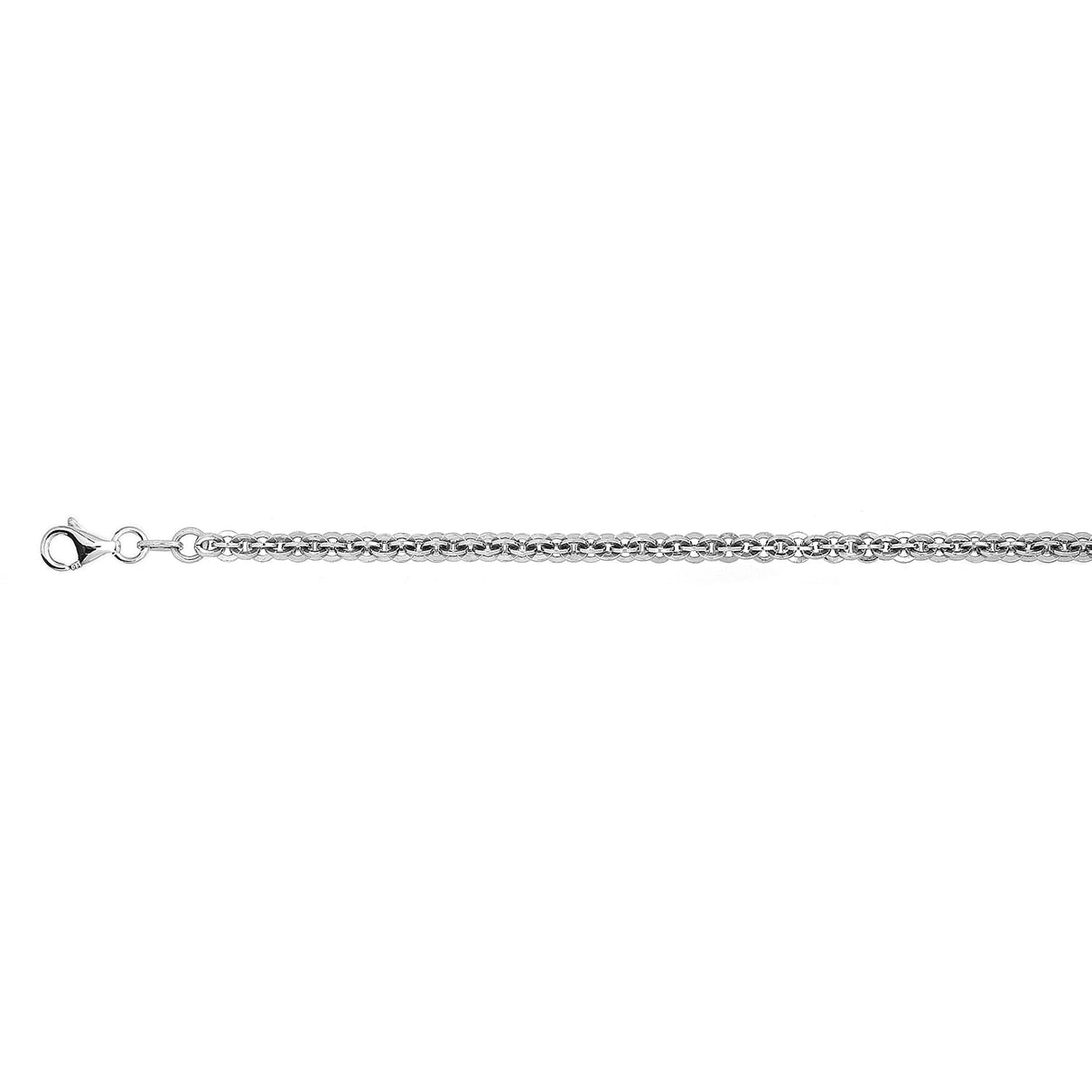 Italian Close Out - Sterling Silver Vortex Chain With Lobster Clasp 20 Inch 8110143 1